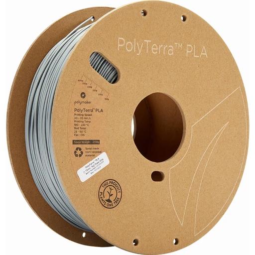 Polymaker PolyTerra PLA Fosilno siva 1,75mm 1kg-3kg