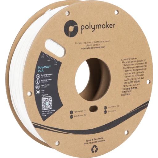 PolyMaker PolyMax PLA Prava bela 1,75mm 750g