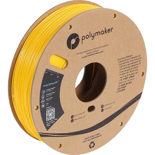 Polymaker Polysmooth Filament Rumena 1,75mm 750g