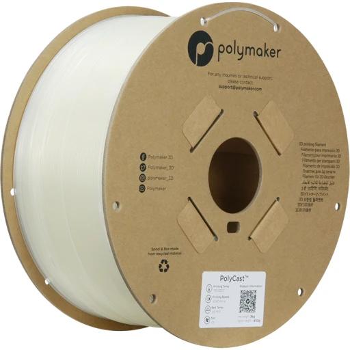 PolyMaker PolyCast Filament Naravna Barva 1,75mm 3kg