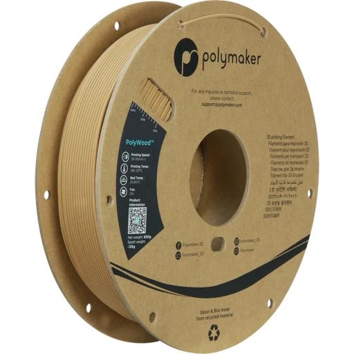 PolyMaker PolyWood™ Filament z videzom lesa 1,75mm 600g