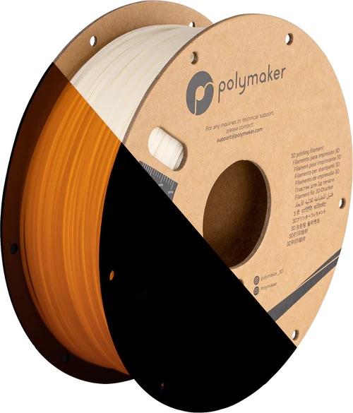 Polymaker PolyLite PLA Glow in the Dark Oranžna 1,75mm 1kg