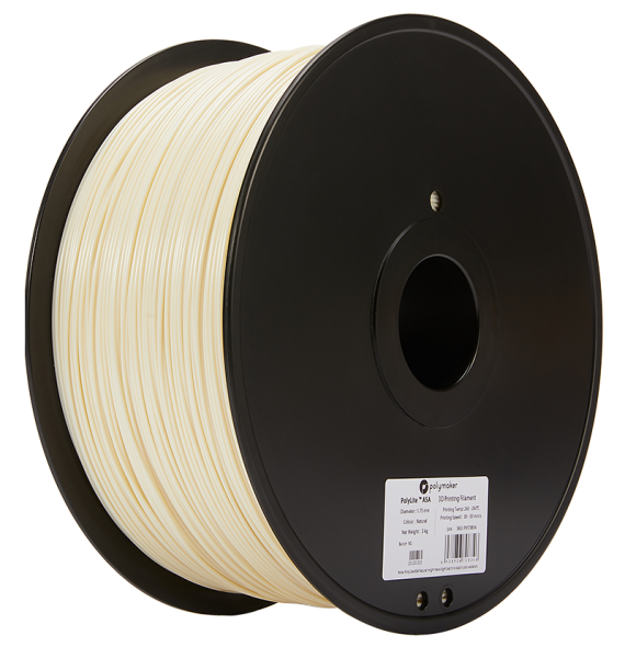 Polymaker PolyLite ASA Filament Naravna barva 3kg 1,75mm