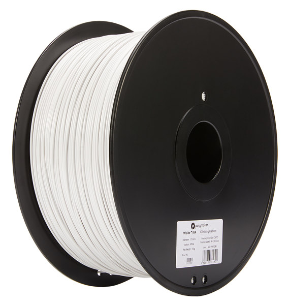 Polymaker PolyLite ASA Filament Bela 3kg 1,75mm