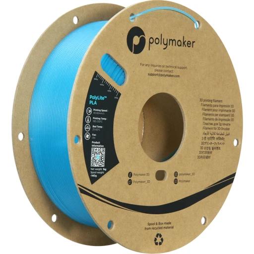 Polymaker PolyLite™ Luminous PLA modra 1,75mm 1kg