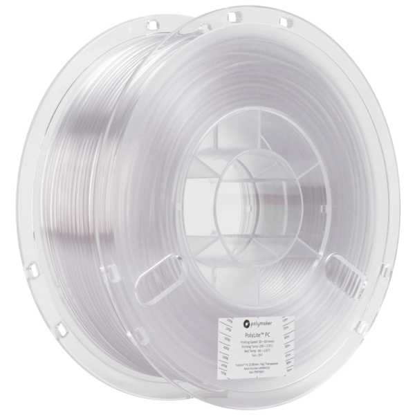 Polymaker PolyLite PC Filament Prozorna 1,75mm 1kg
