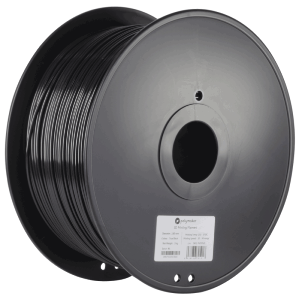 PolyMaker PolyMax Tough PC Prava črna 3kg 1,75mm