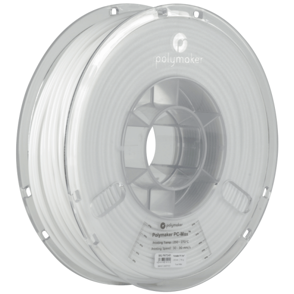 PolyMaker PolyMax Tough PC Prava bela 750g 1,75mm