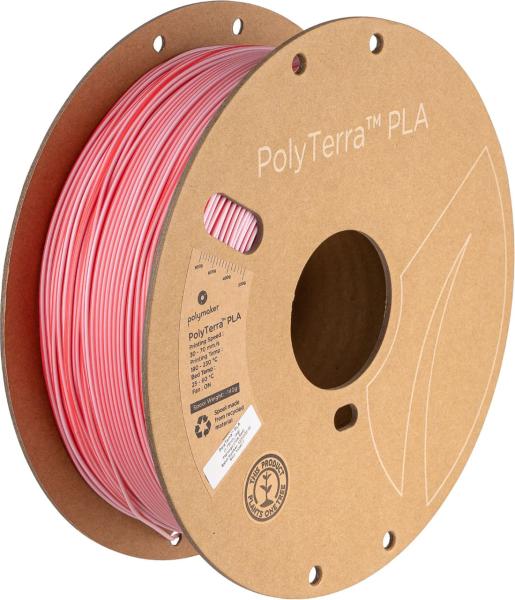 Polymaker PolyTerra PLA Dual Flamingo (Roza-Rdeča) 1,75mm 1kg