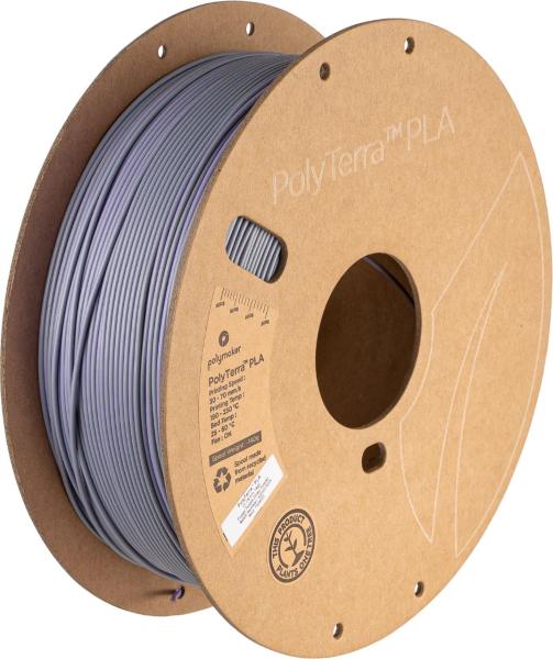 Polymaker PolyTerra PLA Dual Megleno vijolična (Siva-Vijolična) 1,75mm 1kg