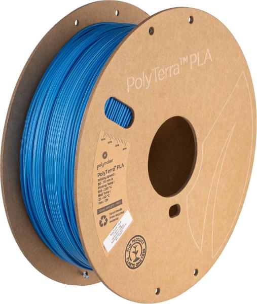 Polymaker PolyTerra PLA Dual Ledeniško modra (Ledeno modra) 1,75mm 1kg