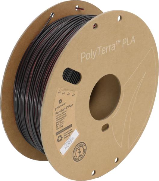 Polymaker PolyTerra PLA Dual Senčno oranžna (Oranžna-črna) 1,75mm 1kg