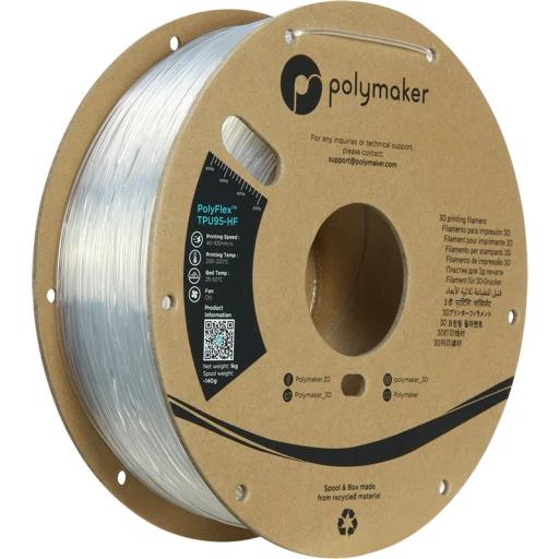 Polymaker PolyFlex™ TPU-95A High Speed Prozorna 1,75mm 1kg