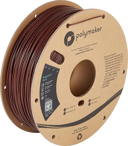 Polymaker PolyLite PLA Galaktično temno rdeča 1,75mm 1kg