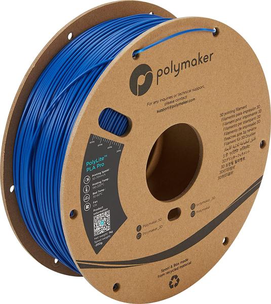 Polymaker PolyLite PLA PRO modra 1,75mm 1kg