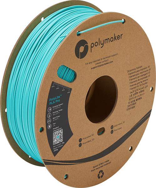 Polymaker PolyLite PLA PRO Turkizna 1,75mm 1kg