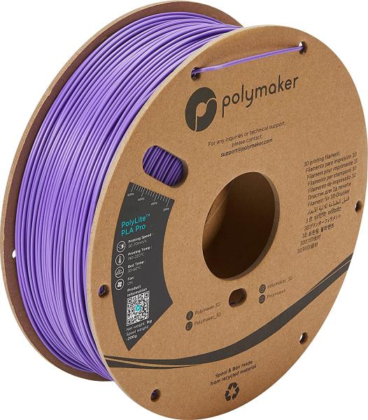 Polymaker PolyLite PLA PRO vijolična 1,75mm 1kg