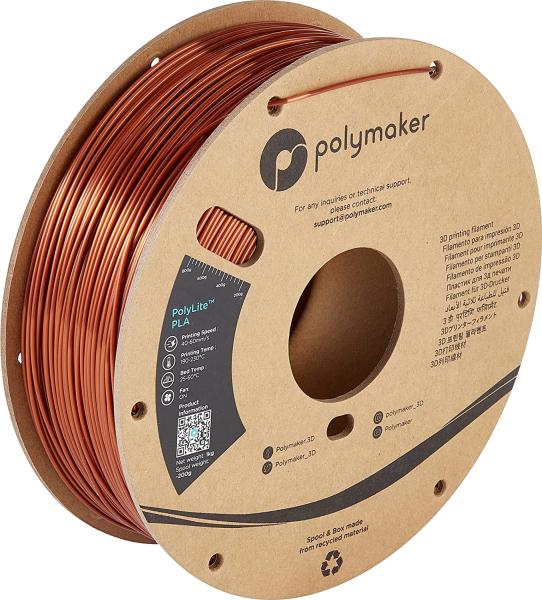 Polymaker PolyLite Silk PLA Bron 1,75mm 1kg
