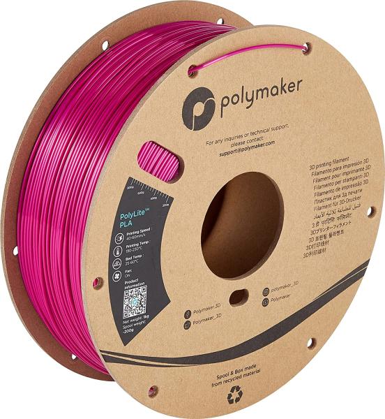 Polymaker PolyLite Silk PLA Ciklamna 1,75mm 1kg