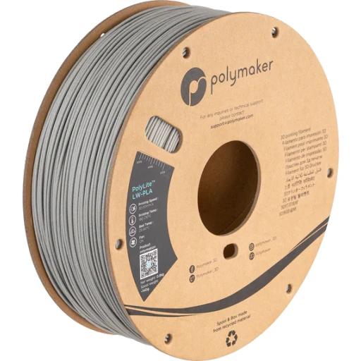 Polymaker PolyLite™ LW-PLA Siva 1,75mm 800g