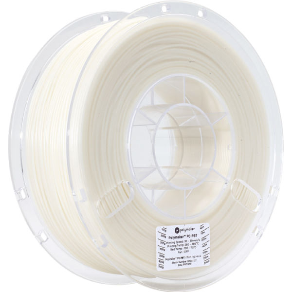 Polymaker PC-PBT Filament Naravna barva 1,75mm 1kg