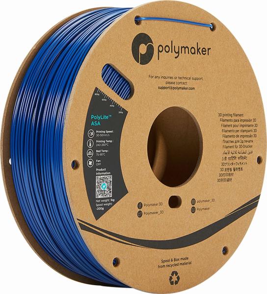 Polymaker PolyLite ASA Filament Modra 1,75mm 1kg