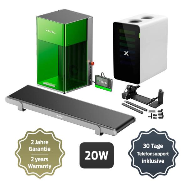 Paket xTool F1 Ultra – 20W + Transportni trak