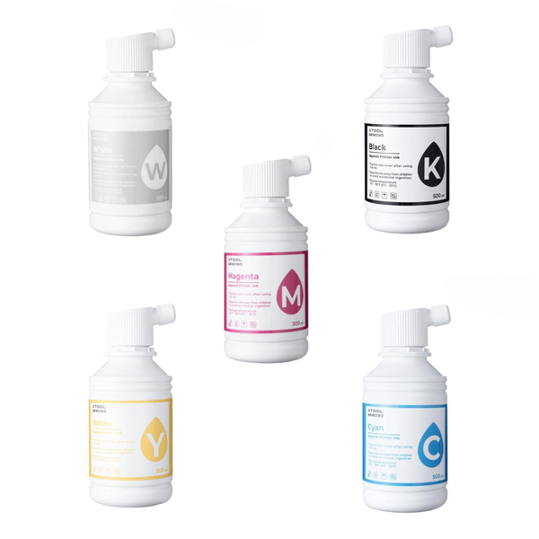 xTool Selected DTF Ink (500 ml) – profesionalno nadomestno črnilo