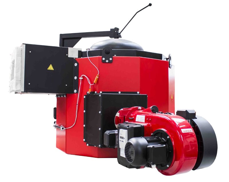 PTP plinska stacionarna talilna peč – do 1200 °C