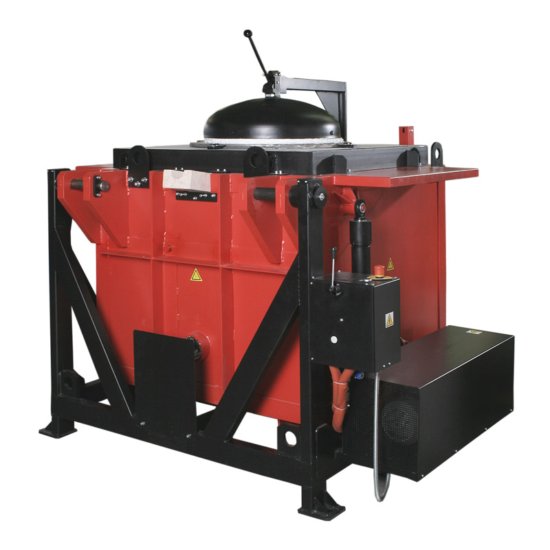 PTS električna nagibna talilna peč – do 1200 °C