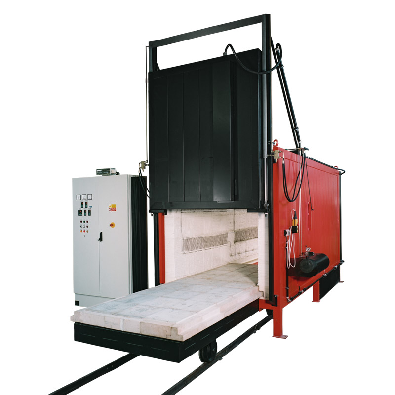 VKT bogie-hearth sušilnik – do 900 / 1260 °C