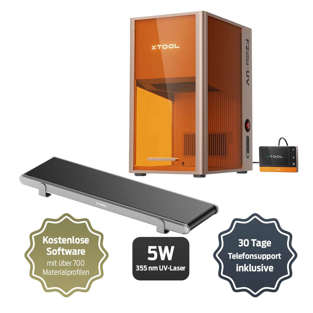 xTool F2 Ultra UV + Auto Streamline Conveyor